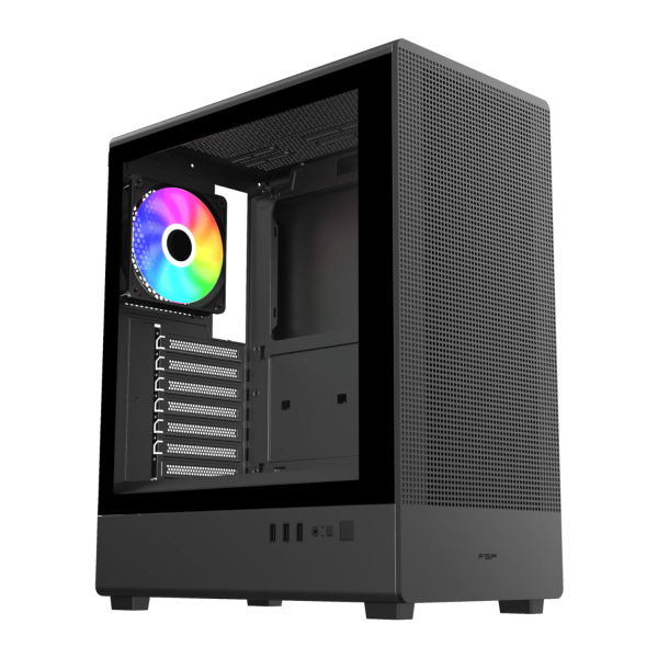M221-BA FSP M221-BA ATX Mid Tower Gaming Chassis wr 01 FSP M221-BA ATX Mid Tower Gaming Chassis - Black