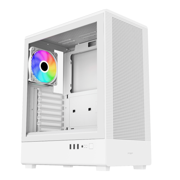 M221-WA FSP M221 ATX Mid Tower Gaming Chassis - wr 01 FSP M221 ATX Mid Tower Gaming Chassis - White