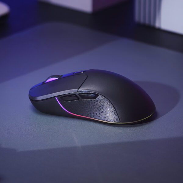 Keychron M3 RGB Wireless Optical Mouse – Black
