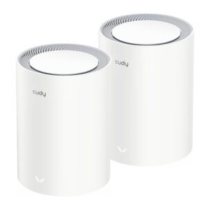 M3000W wr 01 Cudy AX3000 Wi-Fi 6 Mesh Kit 2 Pack - White