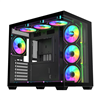 M341-BA FSP M341 ARGB ATX Mid Tower Gaming Chass wr 01 FSP M341 ARGB ATX Mid Tower Gaming Chassis - Black