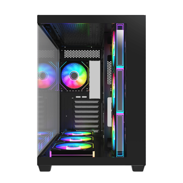 M341-BA FSP M341 ARGB ATX Mid Tower Gaming Chass wr 02 FSP M341 ARGB ATX Mid Tower Gaming Chassis - Black