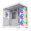 M341-WA FSP M341 ATX Dual Chamber Mid Tower Gami wr 01 FSP M341 ATX Dual Chamber Mid Tower Gaming Chassis - White
