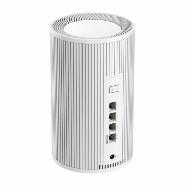 M6500-1PACK Cudy-BE6500-Wi-Fi-7-Mesh-Route-1pack-White 01 Cudy BE6500 2.5G Mesh Wi-Fi 7 Router – 1 Pack