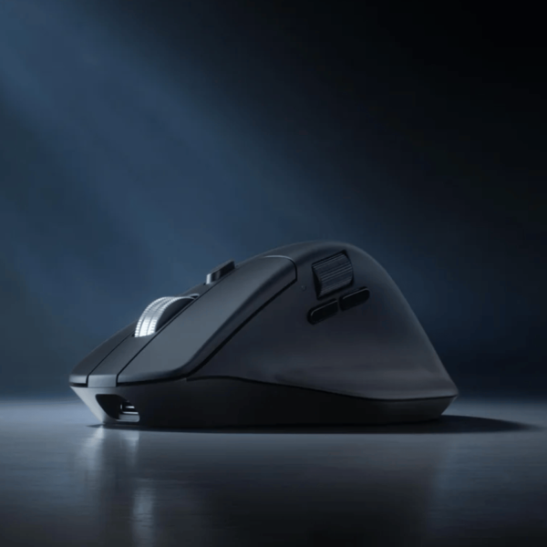 Keychron M6S-B72 1K Wireless Mouse (BT/2.4GHz/Wired) - Black