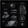 Keychron M6S-B72 1K Wireless Mouse (BT/2.4GHz/Wired) - Black