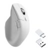 M6S-B72 Keychron M6SB72 1K Wireless Mouse BT24GH wr 01 Keychron M6SB72 1K Wireless Mouse (BT/2.4GHz/Wired) with Huano silent Micro switch and premium wheel - White