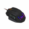 REDRAGON IMPACT 12400DPI MMO Gaming Mouse - Black