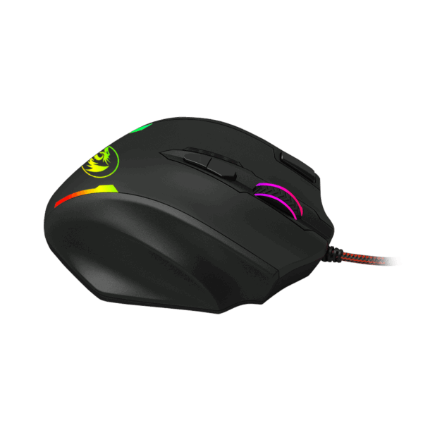 REDRAGON IMPACT 12400DPI MMO Gaming Mouse - Black