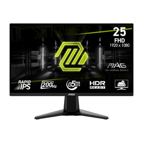 MSI MAG 255F E20 25" FHD 200Hz Rapid IPS Gaming Monitor