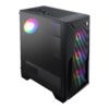 MSI MAG FORGE 130A Airflow ATX Gaming Chassis - Black