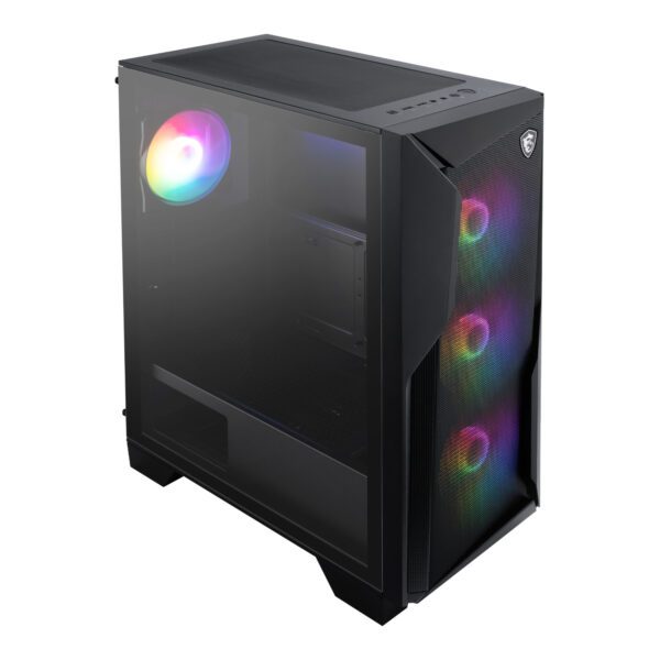 MSI MAG FORGE 130A Airflow ATX Gaming Chassis - Black