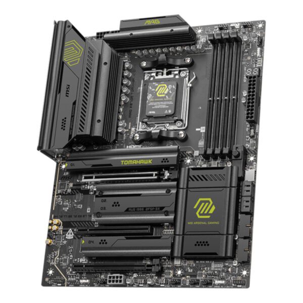 MAGX870ETOMAHAWKWIFI MSI-X870E-TOMHWK-WIFI-AM5-ATX-4X-DDR5 wr 03 MSI MAG X870E TOMAHAWK WIFI AM5 ATX DDR5 Gaming Motherboard