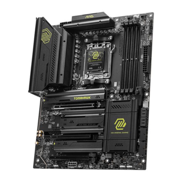 MAGX870TOMAHAWKWIFI wr 03 MSI MAG X870 TOMAHAWK WIFI AM5 ATX Gaming Motherboard