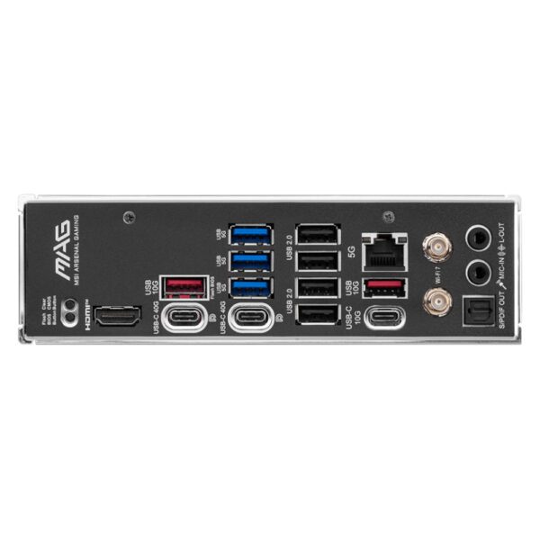 MAGX870TOMAHAWKWIFI wr 05 MSI MAG X870 TOMAHAWK WIFI AM5 ATX Gaming Motherboard