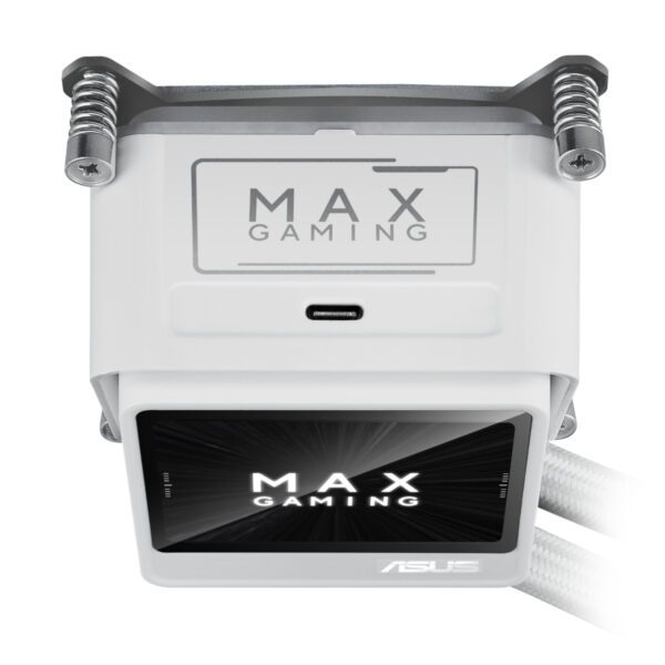 Asus MAX Gaming LC 360 ARGB LCD All-in-one CPU Liquid Cooler - White