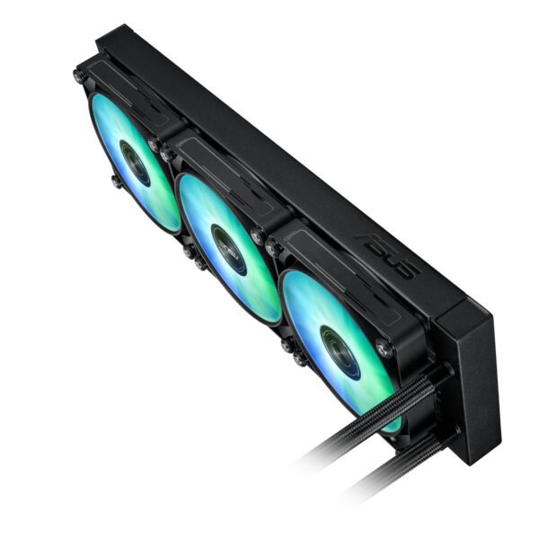 MAXGAMINGLC360ARGBLCD Asus-MAX-Gaming-LC-360-ARGB-LCD-All-in-one-CPU-Liquid-Cooler-Black wr 03a Asus MAX Gaming LC 360 ARGB LCD All-in-one CPU Liquid Cooler - Black