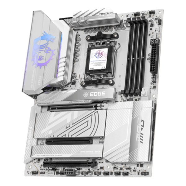 MPGX870EEDGETIWIFI MSI-X870E-EDGE-TI-WIFI-AM5-ATX-4X-DDR5 wr 03 MSI MPG X870E EDGE TI WIFI AM5 ATX DDR5 Gaming Motherboard