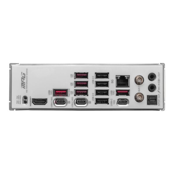 MPGX870EEDGETIWIFI MSI-X870E-EDGE-TI-WIFI-AM5-ATX-4X-DDR5 wr 05 MSI MPG X870E EDGE TI WIFI AM5 ATX DDR5 Gaming Motherboard