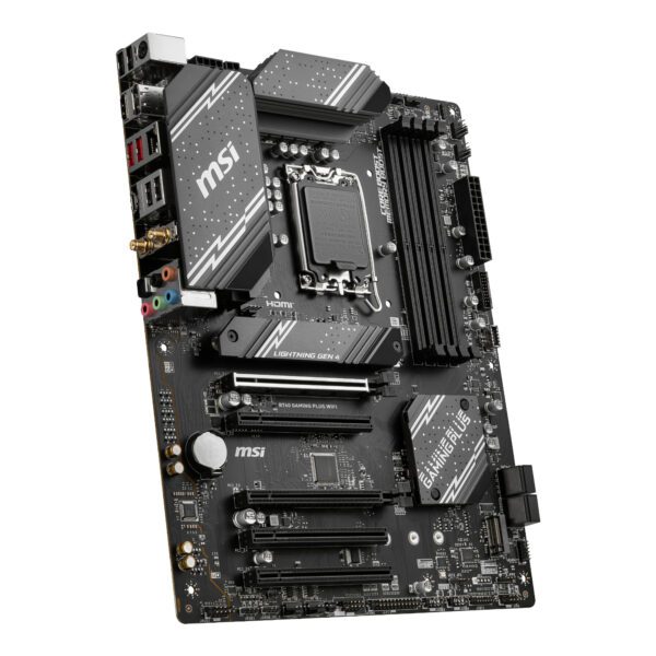 MSI B760GAMINGPLUSWIFI wr 04a MSI B760 GAMING PLUS WIFI DDR5 LGA1700 ATX Motherboard