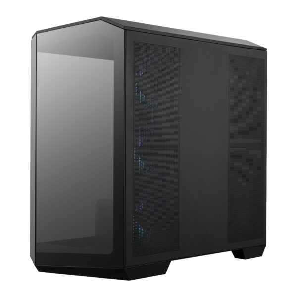 MSI MAG-PANO-M100R-PZ wr 03a MSI MAG PANO M100R PZ M-ATX ARGB Gaming Chassis - Black
