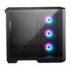 MSI MAG-PANO-M100R-PZ wr 04a MSI MAG PANO M100R PZ M-ATX ARGB Gaming Chassis - Black