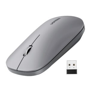 MU001-90373 UGreen-Portable-2.4GHz-Wireless-Mouse-Grey wr 01a UGREEN Portable 2.4GHz Wireless Mouse - Grey