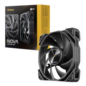 NOVA-120 wr 01 Antec NOVA 120 PWM Fan with Speed Controller - Black