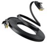 NW102-wr-04 UGREEN NW102 Cat6 U/UTP Flat Ethernet Cable 3m - Black