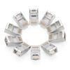 NW111-20333 UGreen-RJ45-Cat6-Shield-Connector-Plugs wr 02 UGREEN CAT6 FTP RJ45 Modular Plugs 10 Pack
