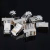 UGREEN NW111 RJ45 Cat6 Ethernet Network Head 100 Pack - Silver/Transparent