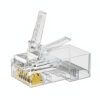 UGREEN Cat6 RJ45 Modular Plugs (50 Pcs)–Transparent with Gold Contacts