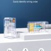 UGREEN Cat6 RJ45 Modular Plugs (50 Pcs)–Transparent with Gold Contacts