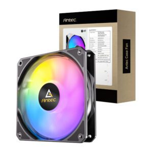 P12R-ARGB-BLK wr 01 Antec P12 PWM 120mm ARGB Reverse Case Fan - Black