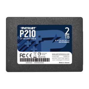 P210S2TB25 Patriot-P210-2TB-2.5-Inch-SATAIII-SSD wr 01 Patriot P210 2TB 2.5 Inch SATAIII SSD