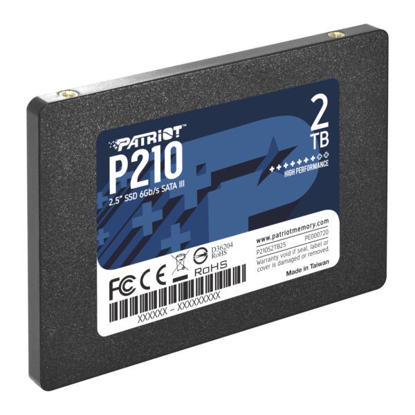 Patriot P210 2TB 2.5 Inch SATAIII SSD
