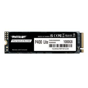 P400LP1KGM28H Patriot-P400-Lite-1TB-M.2-PCIe-Gen-4-x4-NVMe-SSD wr 01 Patriot P400 Lite 1TB M.2 PCIe Gen 4 x4 NVMe SSD