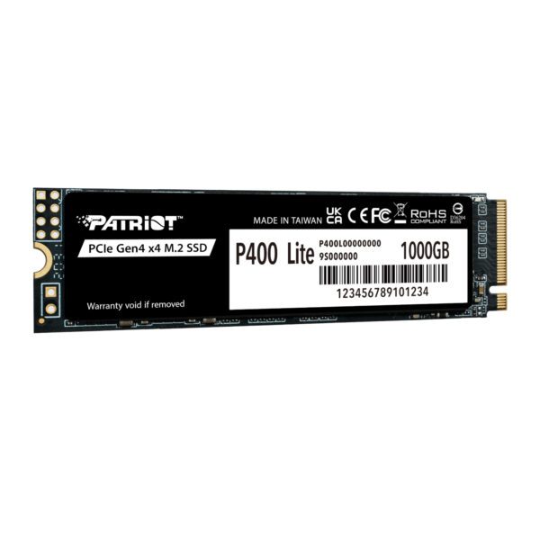 P400LP1KGM28H Patriot-P400-Lite-1TB-M.2-PCIe-Gen-4-x4-NVMe-SSD wr 02 Patriot P400 Lite 1TB M.2 PCIe Gen 4 x4 NVMe SSD