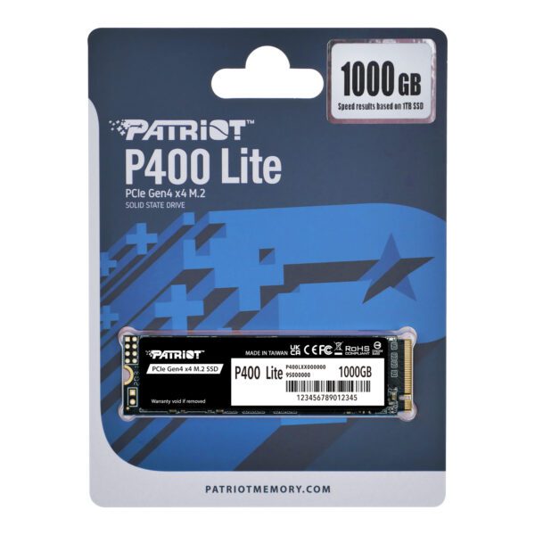 P400LP1KGM28H Patriot-P400-Lite-1TB-M.2-PCIe-Gen-4-x4-NVMe-SSD wr 04 Patriot P400 Lite 1TB M.2 PCIe Gen 4 x4 NVMe SSD