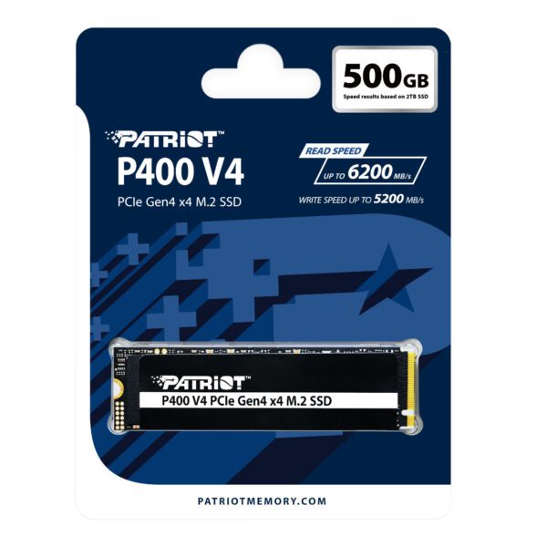 Patriot P400 Lite 500GB M.2 PCIe NVMe SSD