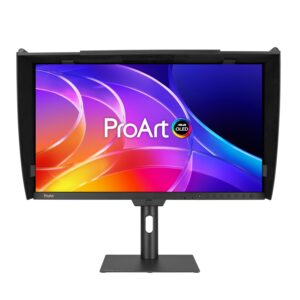 PA32USD ASUS ProArt PA32USD 32 4K UHD 240Hz HDR wr 01 ASUS ProArt PA32USD 32" 4K UHD 240Hz HDR True Black 400 Display QD-OLED Professional Monitor with 12G-SDI Input