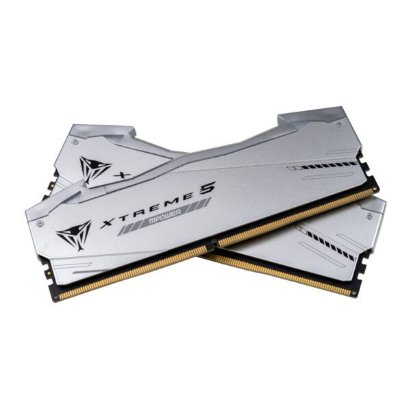 PATRIOT PVXR532G60C30KM wr 05a Patriot Viper Xtreme 5 RGB MPower 32GB 6000MHz DDR5 Desktop Gaming Memory Kit - Silver