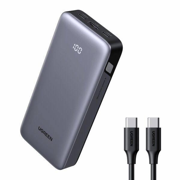 PB532-55989B UGREEN 20000mAh 30W Two-way Fast Chargin wr 01 UGREEN 20000mAh 30W Two-way Fast Charging Power Bank