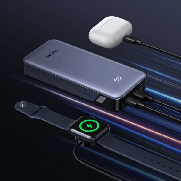 PB532-55989B UGREEN 20000mAh 30W Two-way Fast Chargin wr 05 UGREEN 20000mAh 30W Two-way Fast Charging Power Bank