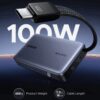 PB551-55992B UGREEN Nexode 145W 20000mAh Power Bank w wr 03 UGREEN Nexode 145W 20000mAh Power Bank with built-in USB Type-C Cable