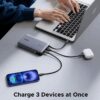 PB551-55992B UGREEN Nexode 145W 20000mAh Power Bank w wr 05 UGREEN Nexode 145W 20000mAh Power Bank with built-in USB Type-C Cable