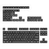 PBT-03 Keychron double Shot KSA PBTFull Keycap wr 01 Keychron double Shot KSA PBTFull Keycap Set - White On Black