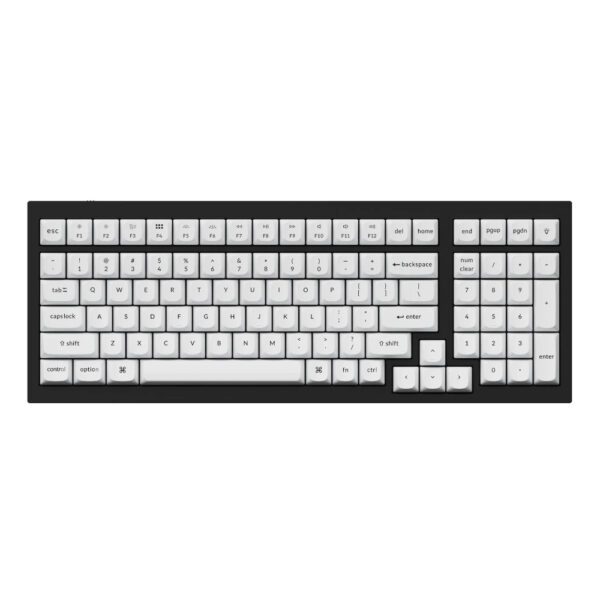 Keychron Double Shot PBT OSA Full Keycap Set - Black/White