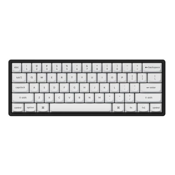 Keychron Double Shot PBT OSA Full Keycap Set - Black/White