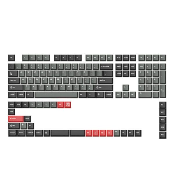 PBT-65 Keychron-Cherry-Profile-Dolch-Red-PBT-Full-Keycap-Set wr 01b Keychron Cherry Profile Dolch Red PBT Full Keycap Set